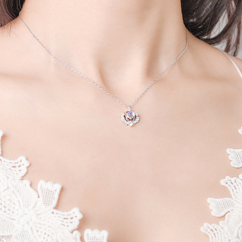 Vòng cổ mặt hình vương miện thời trang cho nữ