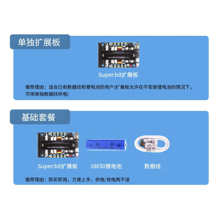 Bảng mạch mở rộng MICROBIT khối xây dựng cơ cấu lái động cơ phát triển bộ truyền động bảng bộ cảm biến microbit GPIO