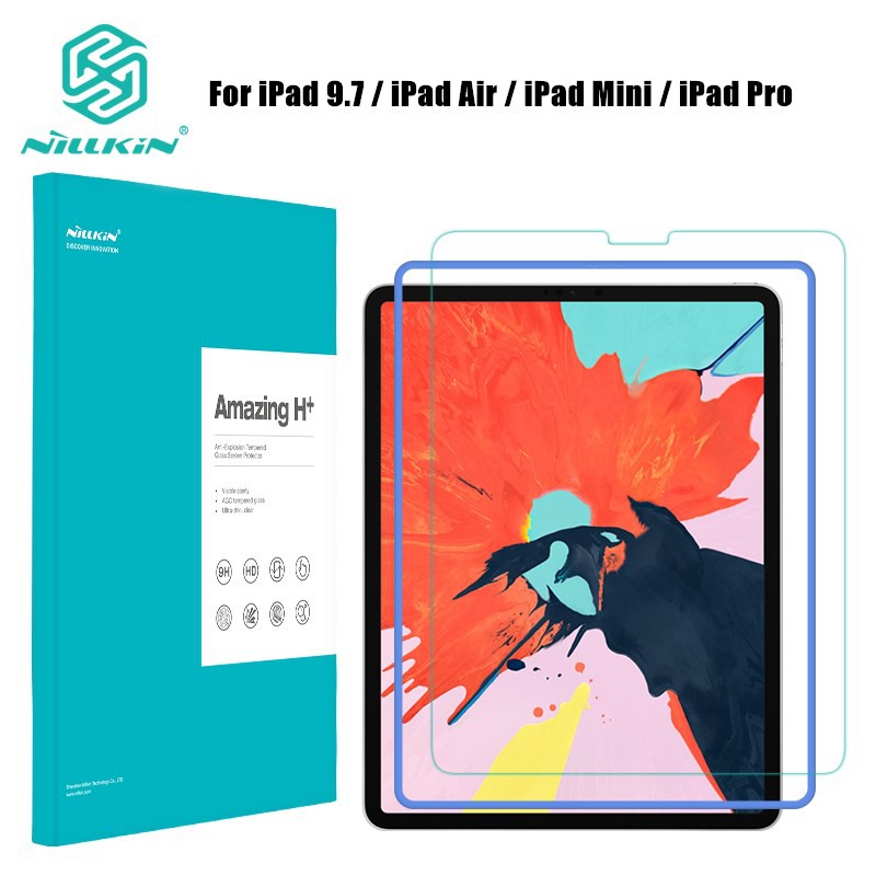 NILLKIN Amazing H+ Screen Protector for iPad 9.7 / iPad Pro 11 12.9 iPad Mini Air 2019 Tempered Glass Screen Protector