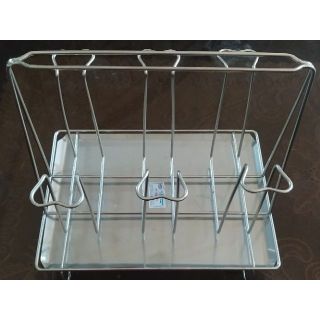 Úp cốc inox + khay