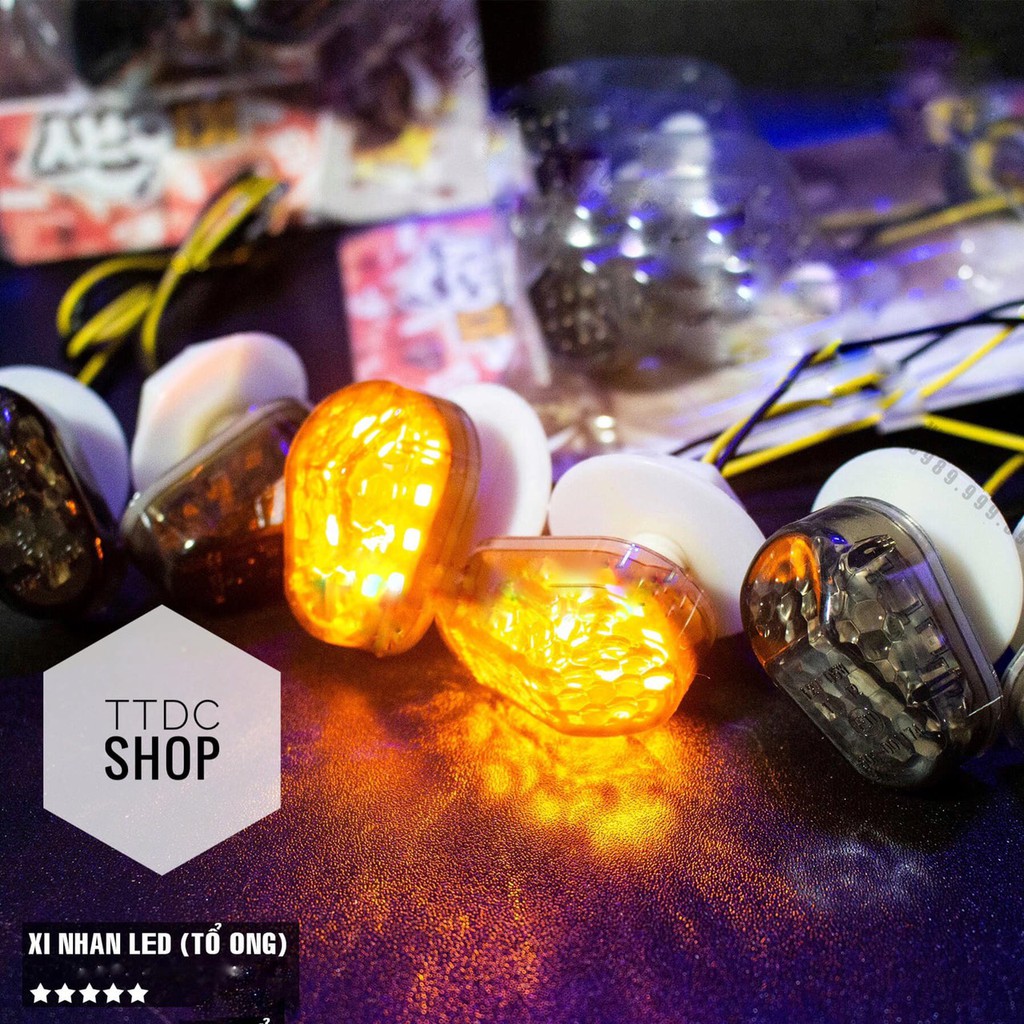 Đèn XI NHAN THAY THẾ ZIN MÀU VÀNG