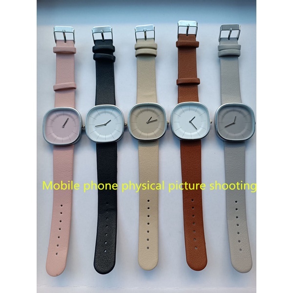 Đồng Hồ Đeo Tay Mặt Nhám Thiết Kế Đơn Giản Thời Trang Cho Nữ