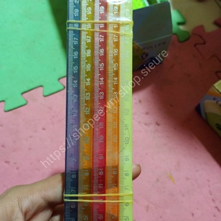 Sét 10 Thước kẻ vuông đặc khối,thước đá cứng 30cm