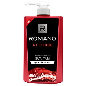 Sữa tắm cao cấp Romano Attitude 650g