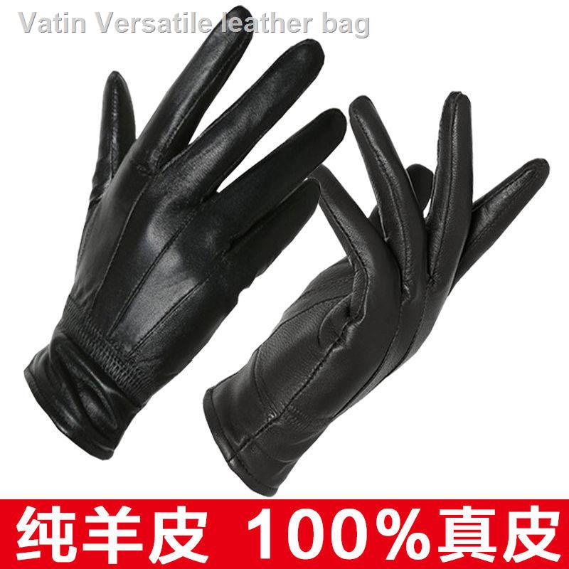 còn hàng găng tay da cừu thật dày dặn giữ ấm mùa đông chống thấm nước chống mài mòn đi xe máy cho nữ