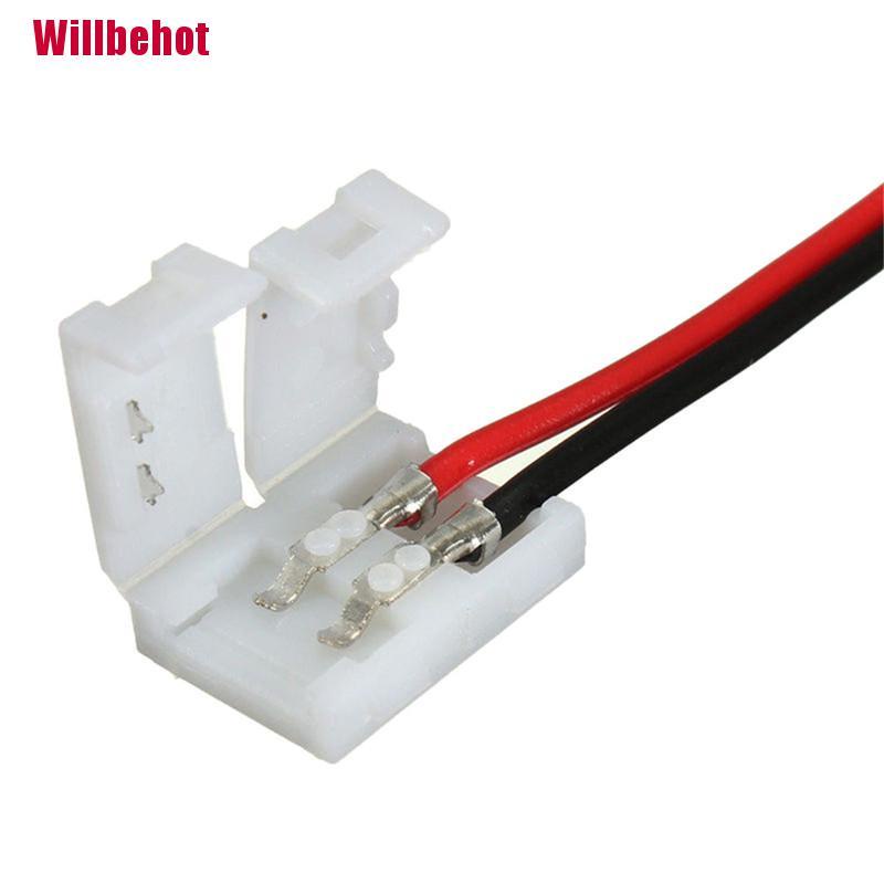 Set 10 đầu nối dây đèn led 2 Pin 3528/5050 màu sắc tiện dụng