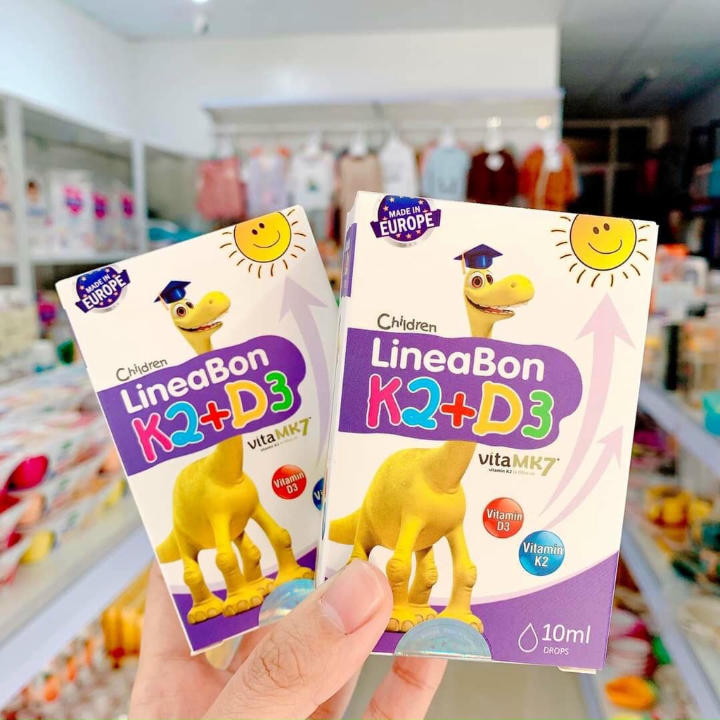 DATE 2025 LineaBon k2+d3 Tăng cường hấp thu Canxi - Trẻ cao lớn hơn