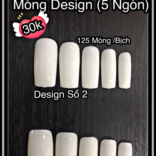 Móng Design 5 ngón