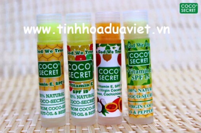 (Date 2022) Mascara+ Son Dưỡng Dừa +Dầu Dừa Nguyên Chất Coco Secret