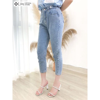 Quần Jean nữ thời trang phong cách trẻ trung, cá tính Liin Clothing Q3533