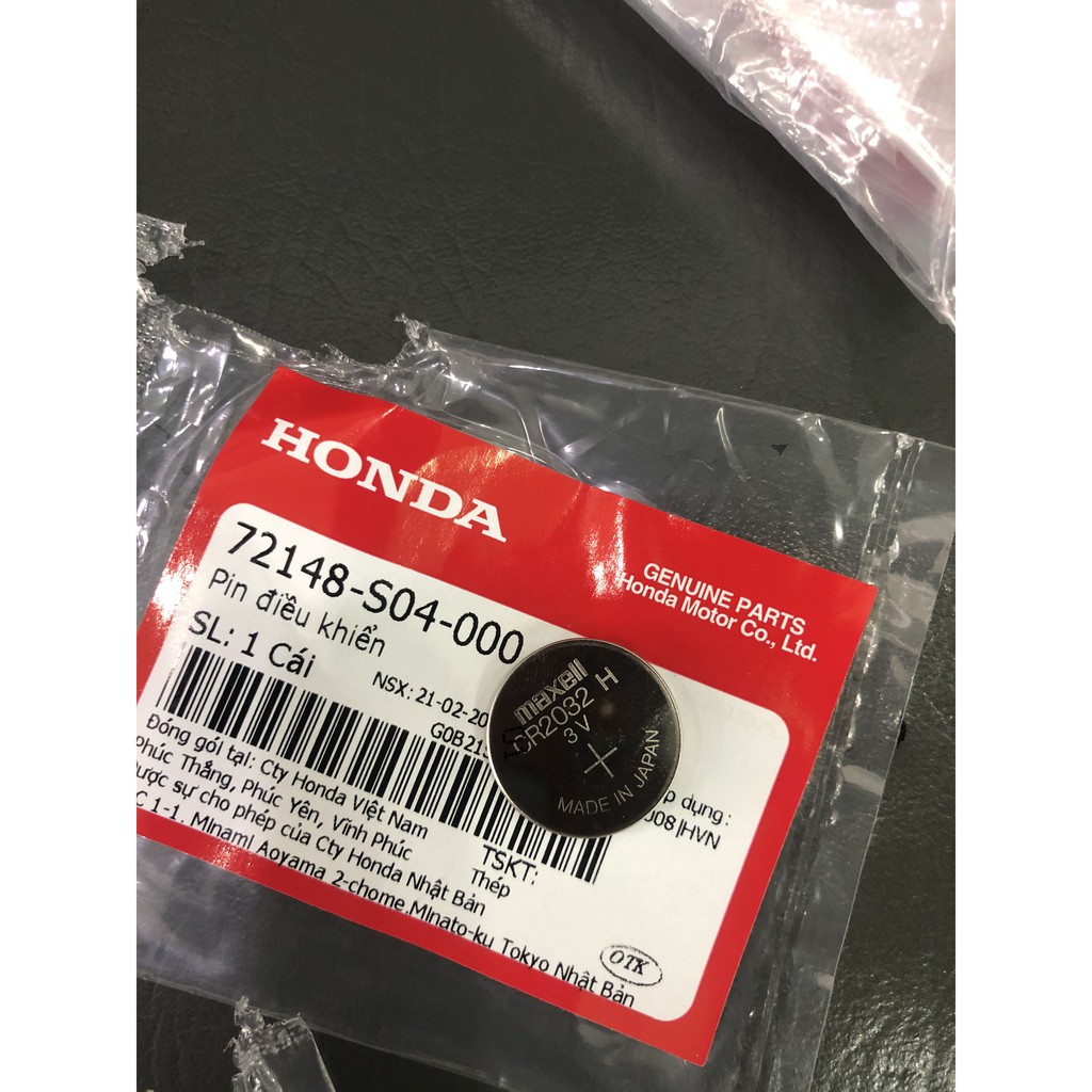 Pin Chìa Khoá Điều Khiển Remote SH, Vision, Air Blade, Lead, SH Mode, PCX Chính Hãng Honda - 72148S04000