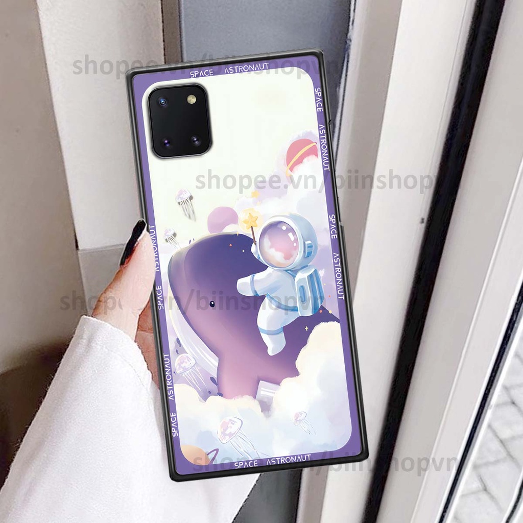 Ốp Samsung Note 10 Lite phi hành gia vũ trụ space.x siêu đẹp, thời trang