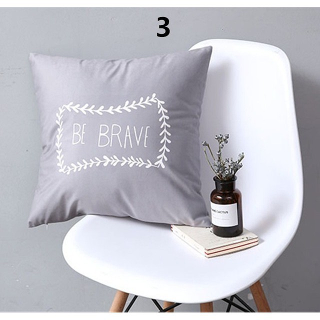 Vỏ gối sofa hình vuông in họa tiết hình học độc đáo trang trí nội thất | BigBuy360 - bigbuy360.vn