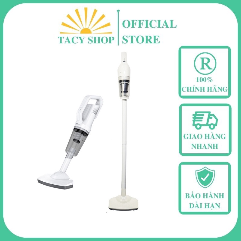 Máy hút bụi cầm tay không dây NESHOME HB3, Lực hút cực mạnh 12000Pa, Đèn Led cao cấp, 4 Đầu 2 ống nối