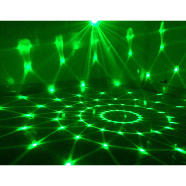 Đèn Nháy Theo Nhạc Led Cầu Hiệu Ứng 7 Màu Siêu Đẹp, Đèn Cho Phòng Karaoke, Có Điều Khiển Từ  Xa