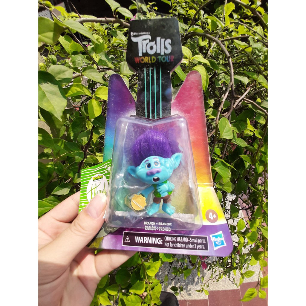 Mô hình quỷ lùn tinh nghịch Dreamworks Trolls World Tour - CHÍNH HÃNG