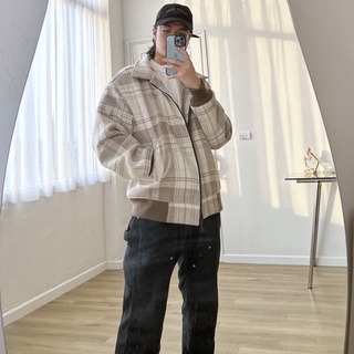 Áo Khoác Dạ “Minimal Varsity Jacket”