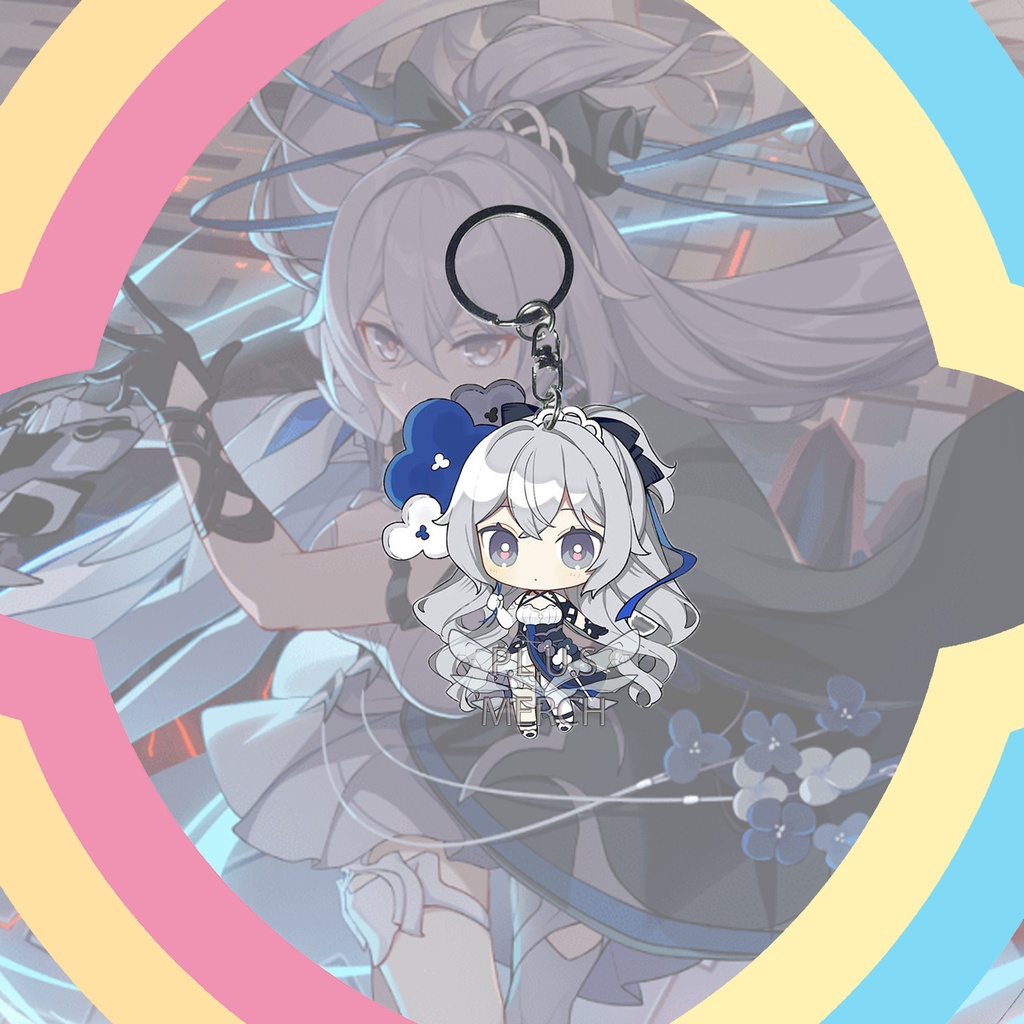 Móc Khóa Phong Cách Anime Honkai Impact Bronya Zaychik
