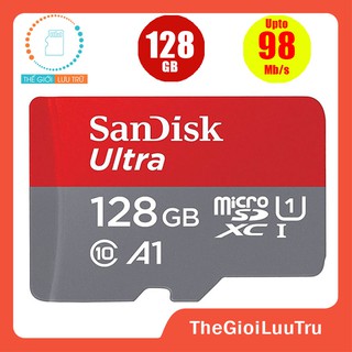 Thẻ nhớ micro SD sandisk Ultra A1 128GB 64GB 32GB 16GB 100Mb/s