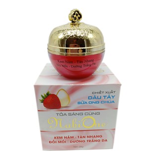 Kem nám-Tàn nhang - Đồi mồi - Dưỡng trắng da NabiOne (20g)