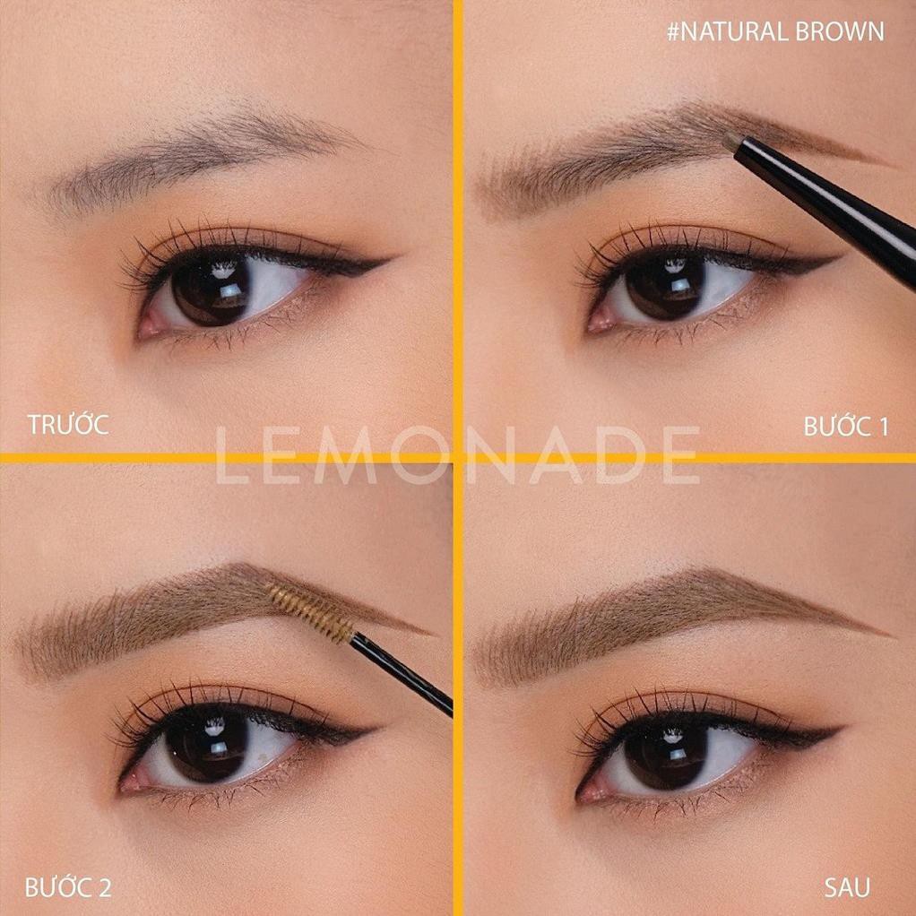 Combo Lemonade Want It Got It Son kem lì và Chì kẻ mày 2 đầu (5g + 4g) | BigBuy360 - bigbuy360.vn