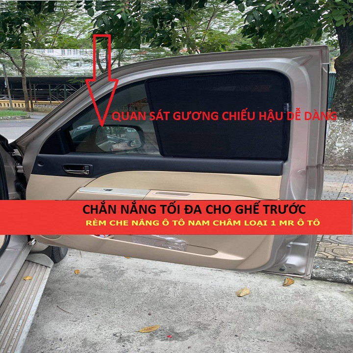 Rèm chắn nắng everest - chắn nắng nam châm xe ford everest vải lưới cao cấp - ford everest