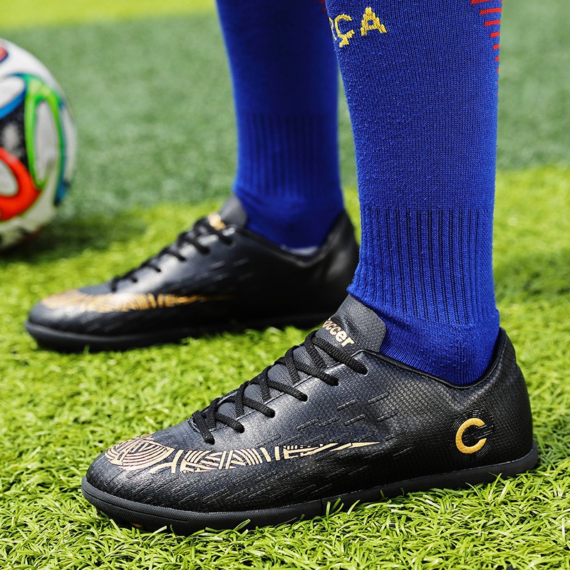 Giày bóng đá TF C Ronaldo Mercurial Size 32-45 chất lượng cao cho nam