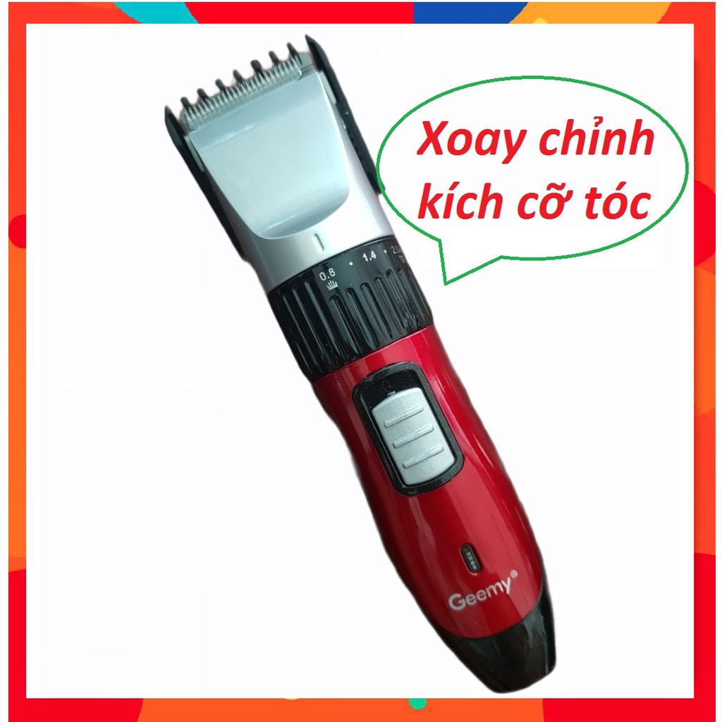 Tông đơ cắt tóc Geemy pin sạc GM-696