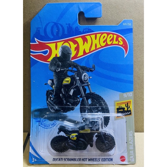 Hotwheels Xe mô hình DUCATI SCRAMBLER màu đen