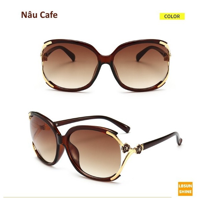 KÍNH MÁT NỮ ĐÍNH HOA THỜI TRANG