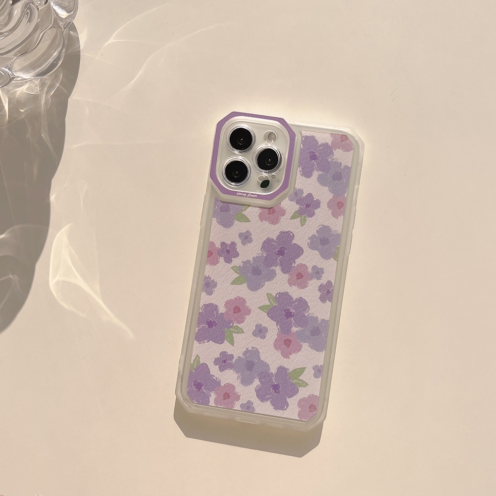 Ốp lưng iphone Spring Flower Tím 13promax/13pro/13/12promax/12pro/12/7plus/8plus/11/11promax/x/xs/xsmax/7/8