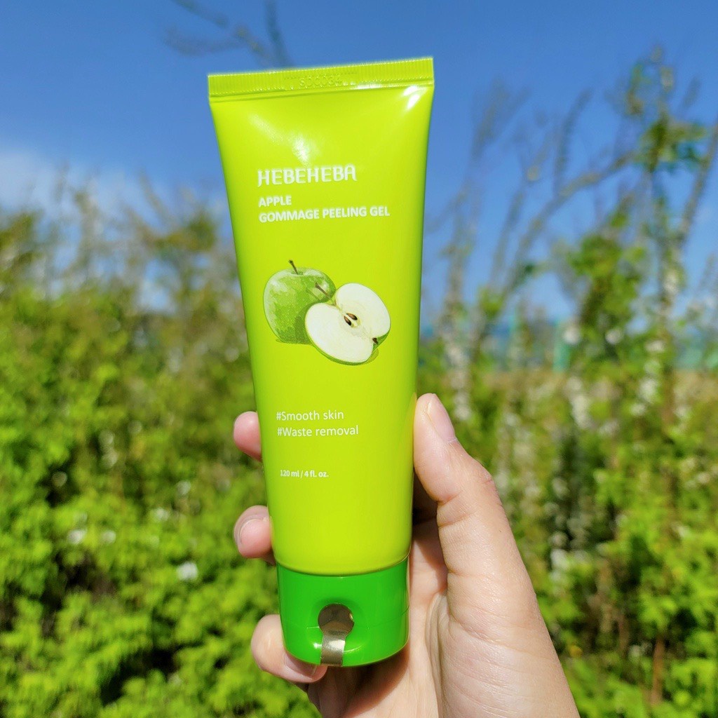 Tẩy Tế Bào Da Chết Táo Xanh Hebeheba Apple Gommage Peeling Gel 120ml