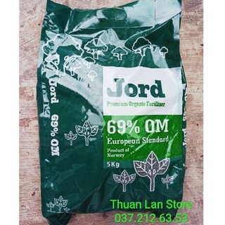 Gói 5kg Phân Hữu Cơ Tan Chậm Jord Cá Hồi NaUy