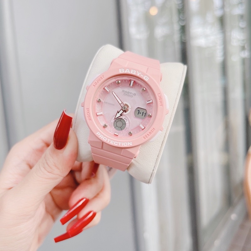 Đồng Hồ CASIO NỮ BABY-G , Size 41mm, Chống Nước 100m