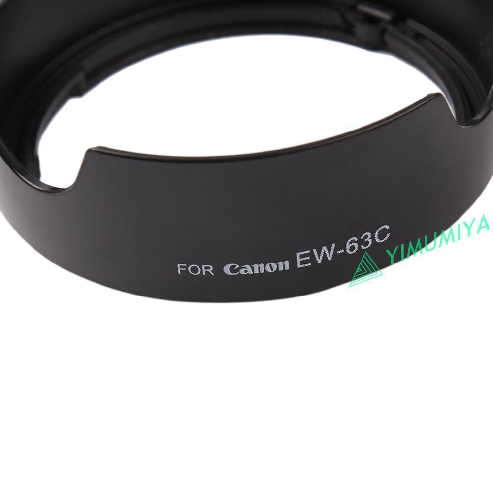 YI EW-63C Bayonet Mount Flower Shape Camera Lens Hood for Canon EF-S 18-55 STM