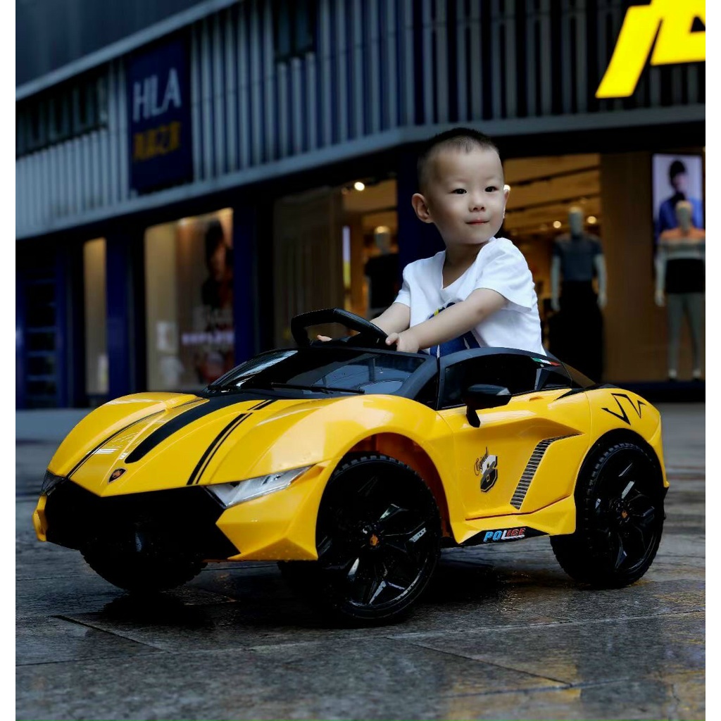 [Bảo hành 6 tháng] Xe ô tô điện trẻ em kiểu Lamborghini HS 901