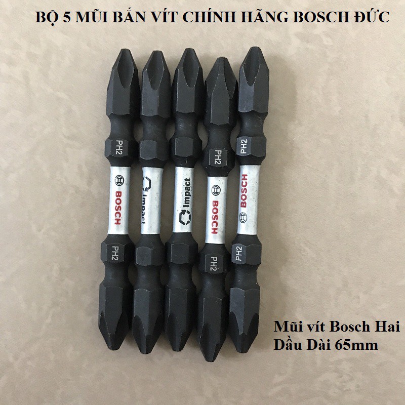 5 Mũi Vít Bosch 65mm