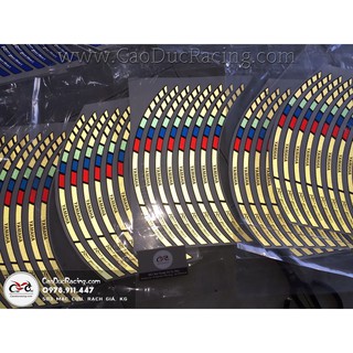 Tem dán viền mâm phản quang