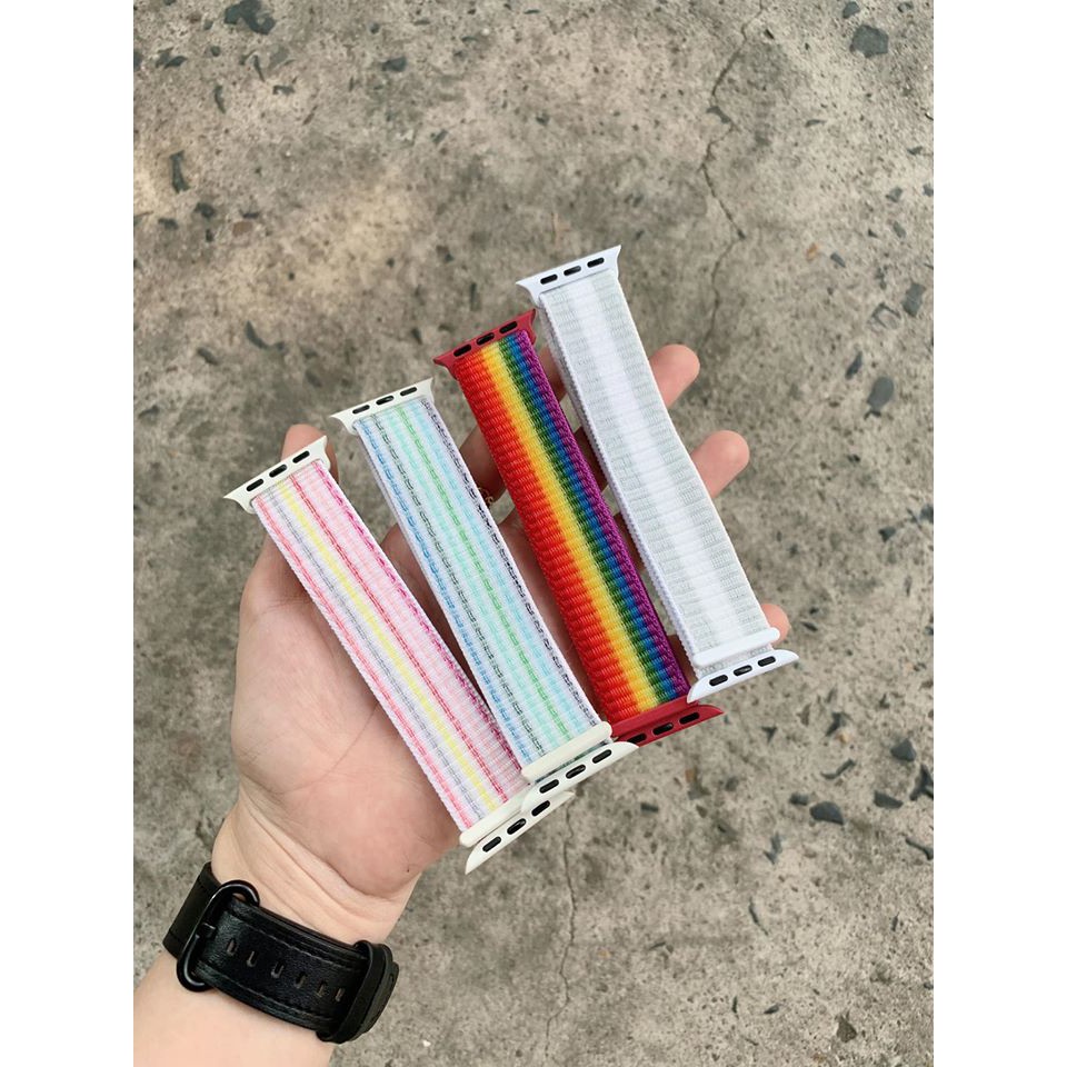 Dây nylon Loops đủ màu dành cho apple watch