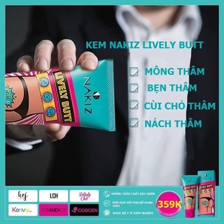 Siêu giảm thâm mông/ nách/ bẹn Nakiz chuẩn Thái Lan