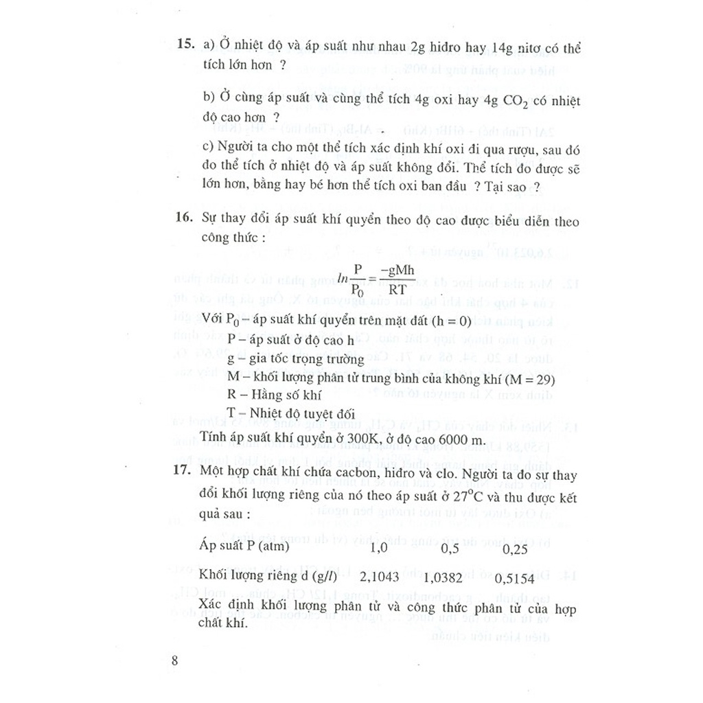 Sách - Bài Tập Cơ Sở Lí Thuyết Các Quá Trình Hóa Học (Tái bản)