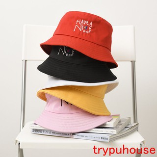 Freeship 99k TQ_Mũ bucket chữ Have a nice day