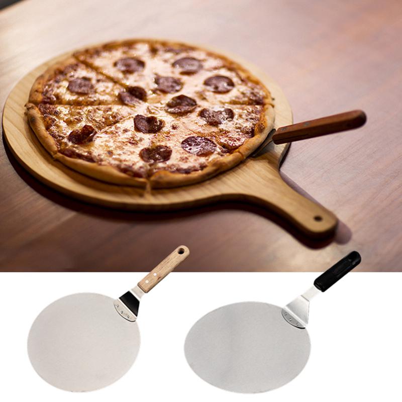 Xẻng tròn bằng nhựa cán gỗ xúc bánh pizza