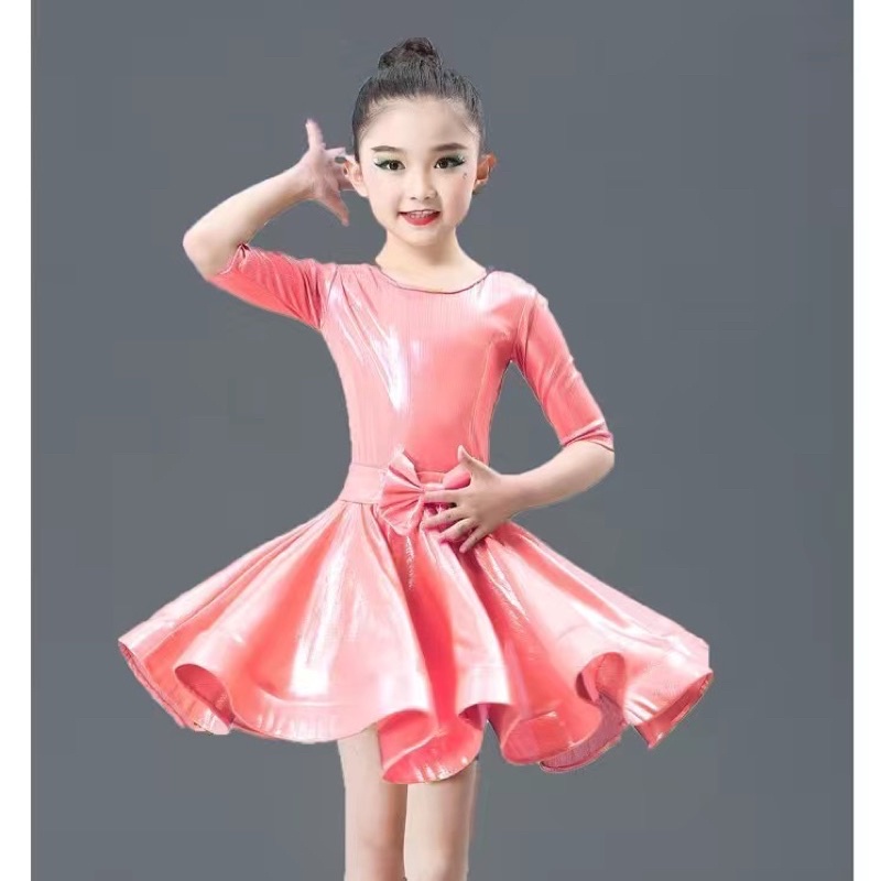Đầm khiêu vũ dance biểu diễn bé gái