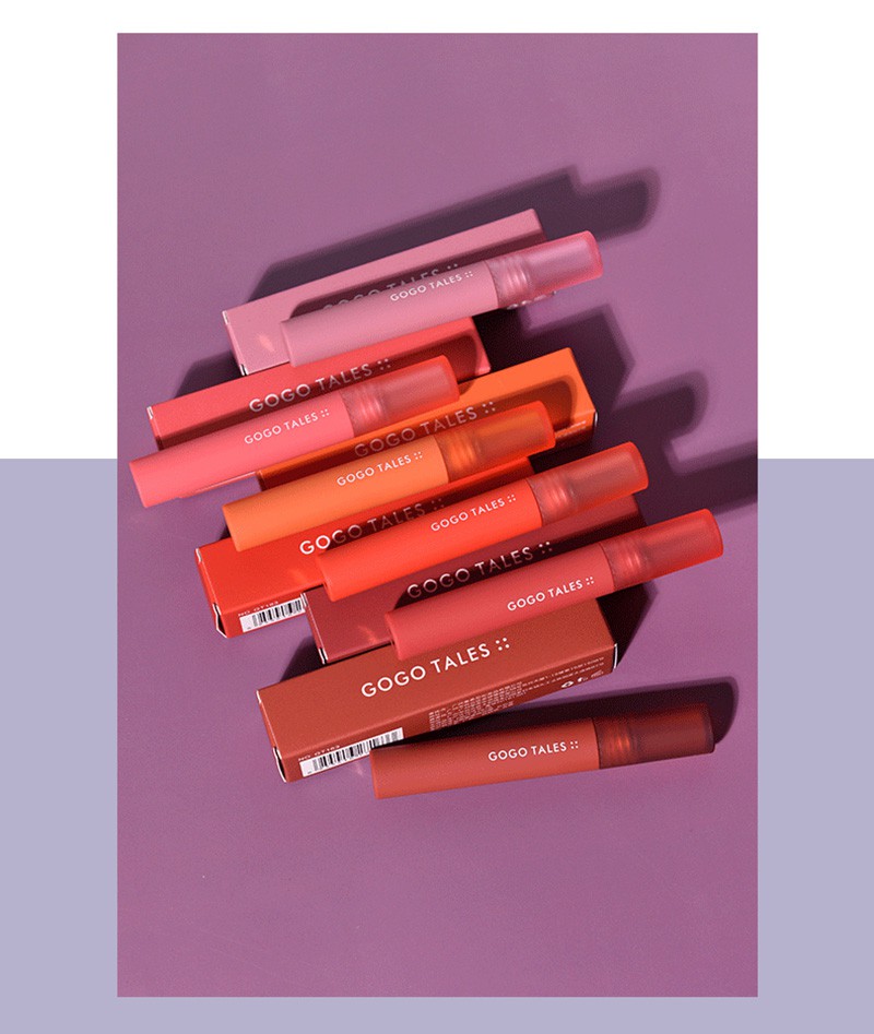 (Hàng Mới Về) Son Kem Gogo Tales Cho Màu Mượt Mà Xinh Xắn | BigBuy360 - bigbuy360.vn