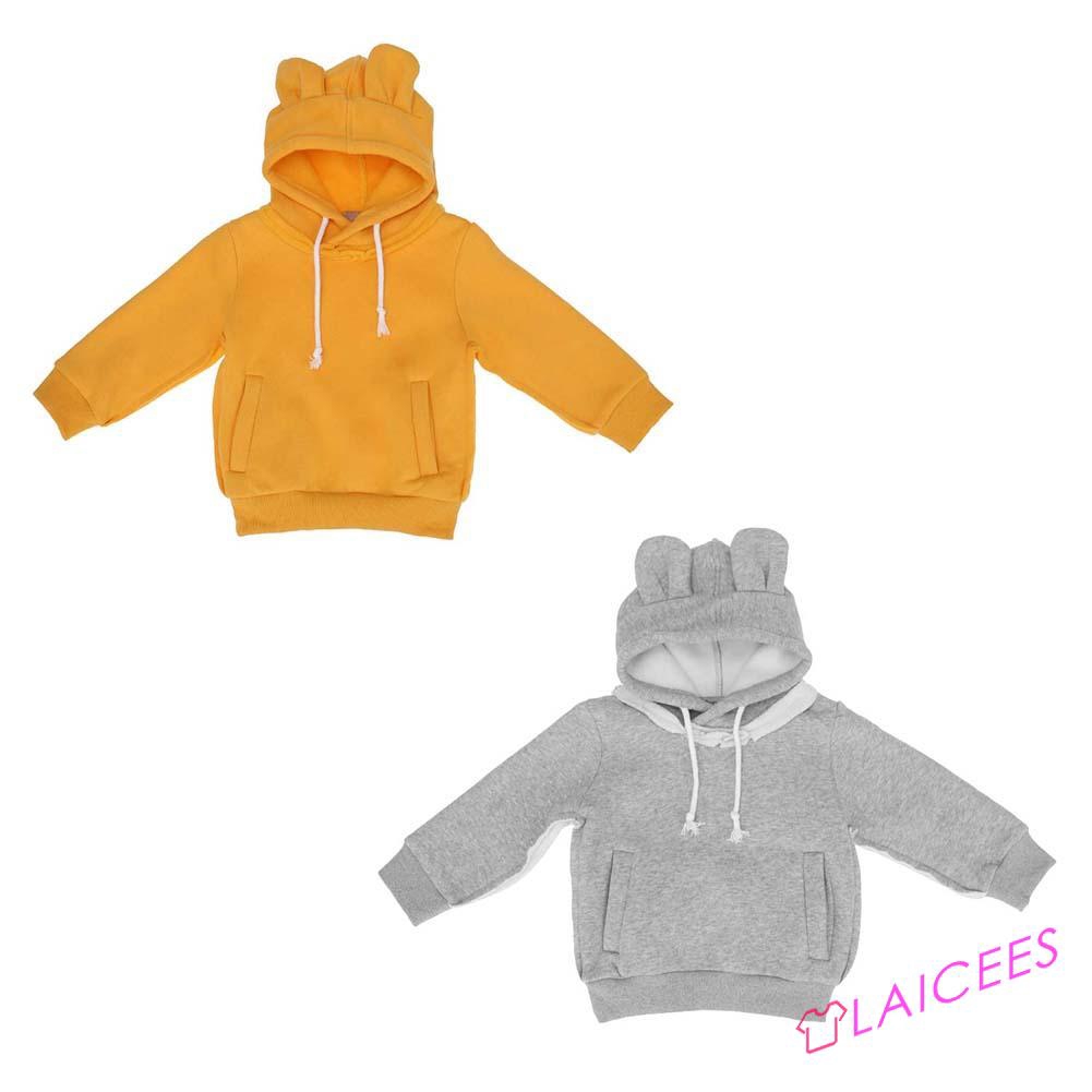Áo Hoodie Tai Gấu Cho Bé