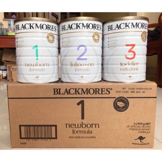 Sữa Blackmores số 1,2,3 Mẫu mới 900g [hàng chuẩn]