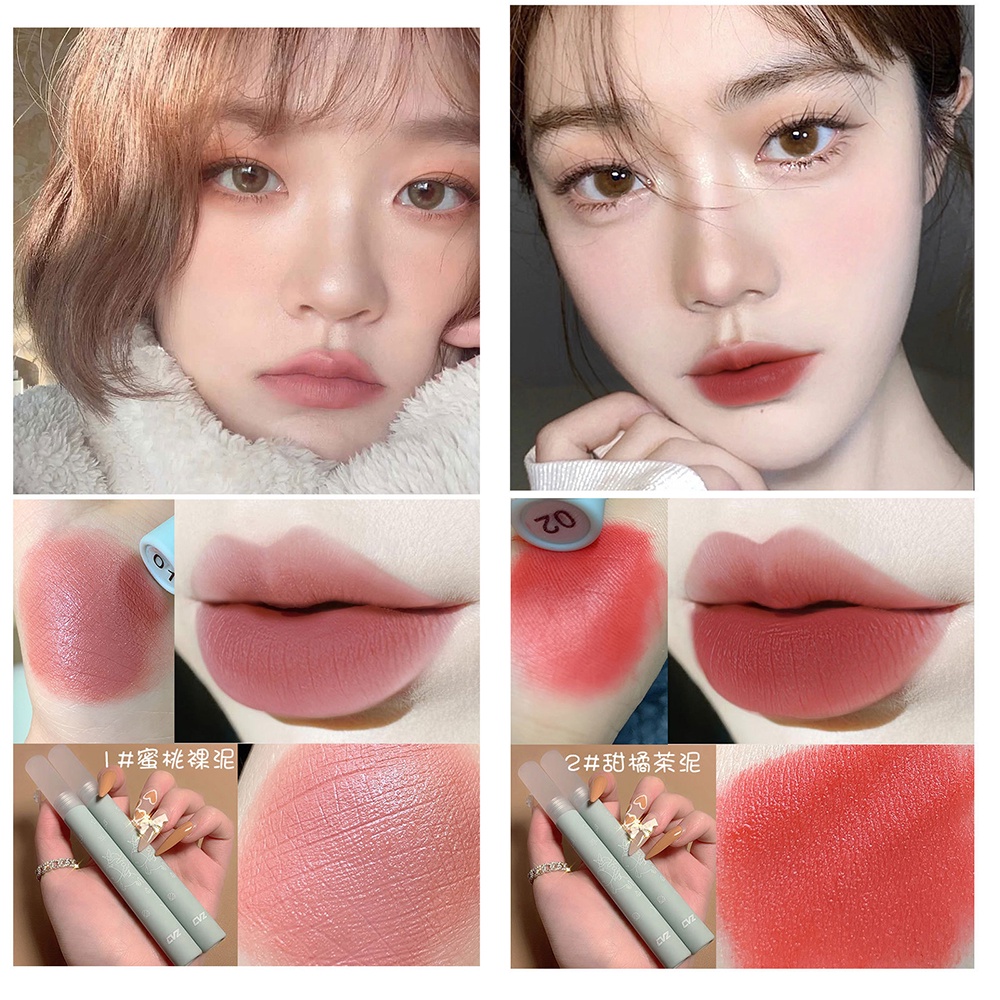 [Hàng mới về] Son Môi Lì Cvz Chống Thấm Nước Tiện Dụng