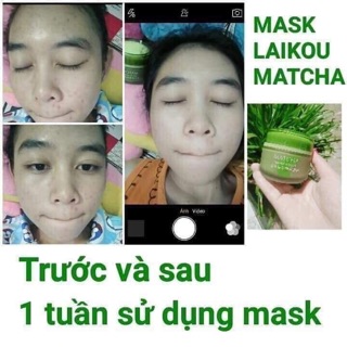 MẶT NẠ LAIKOU MATCHA MUD MASK
