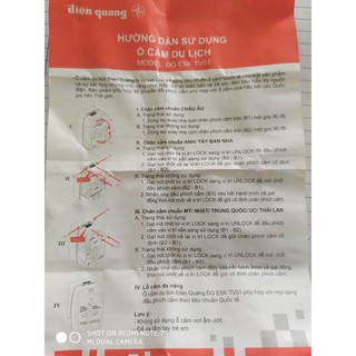Ổ cắm Điện Quang TV01